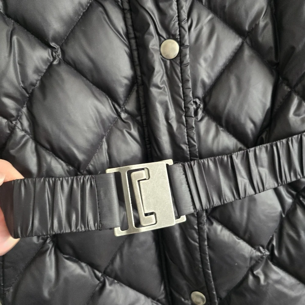 A Pea in the Pod Maternity Blsck Puffer Cost Size Small - Picture 2 of 6